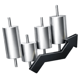 3D icon of a candlestick trading chart on the Sovrantis about page