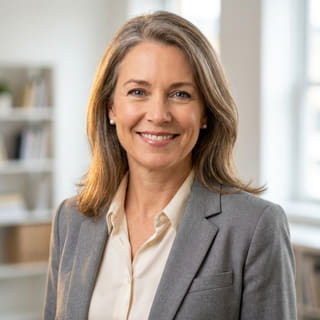 Sarah Coleman, listed as Chief Financial Officer at Sovrantis, shown in a profile image